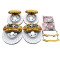 Commercially manufactured Toyota Land Cruiser and Camry flanges